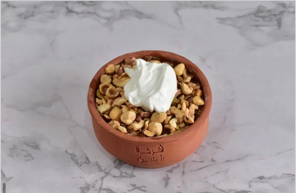 Umm Ali with nuts and cream